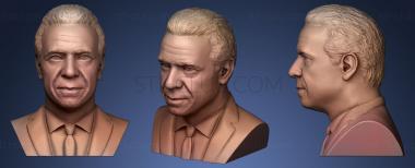 3D model Andrew Cuomo (STL)